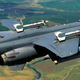 An RAF Jaguar showing the unique placement of air-to-air missiles on top of the wing. (Author unknown)